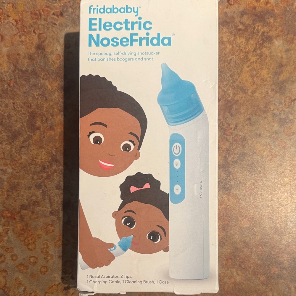 fridababy Electric NoseFrida Baby Nasal Aspirator - Blue/White